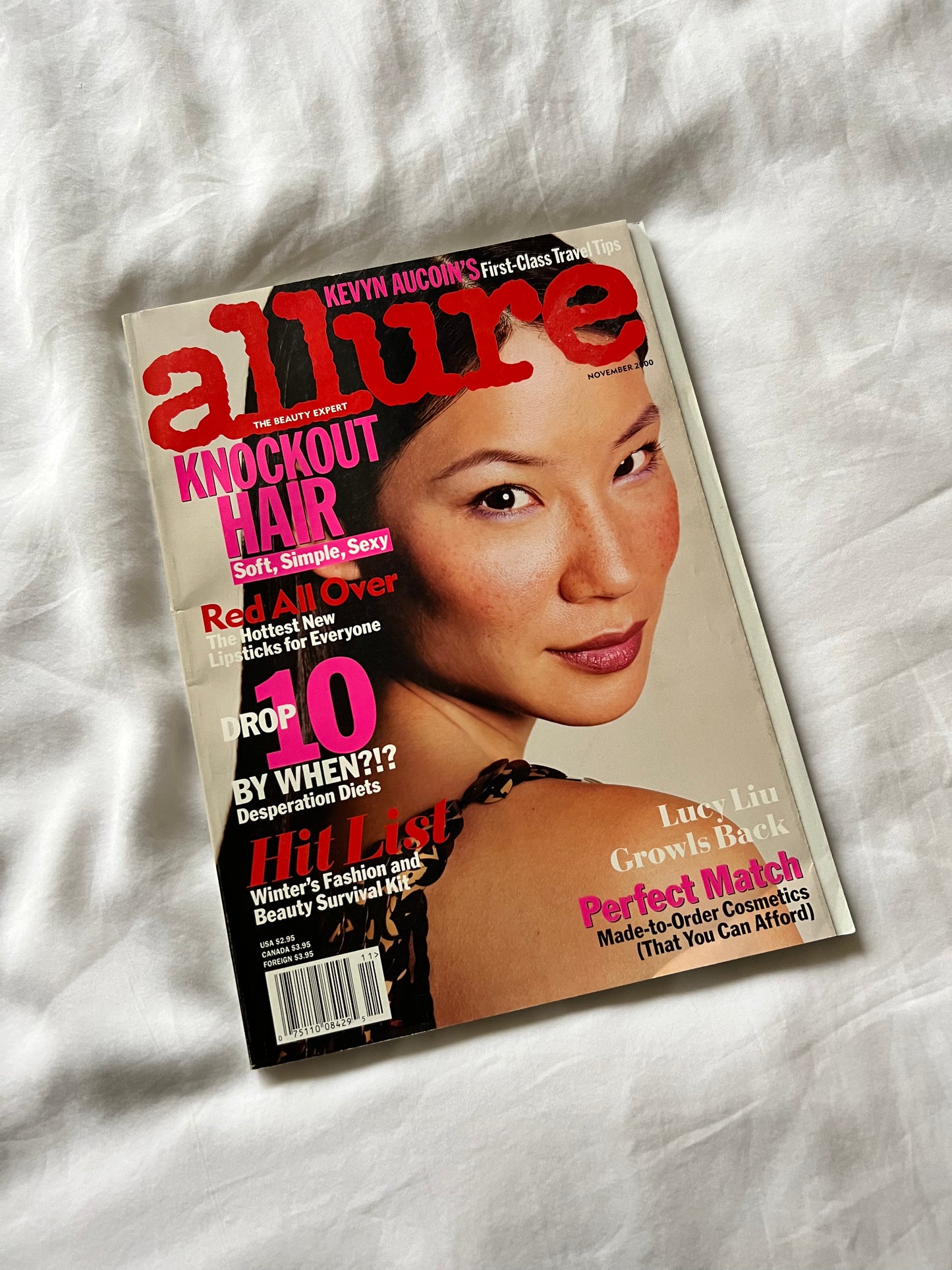 lucy liu allure magazine, 2000