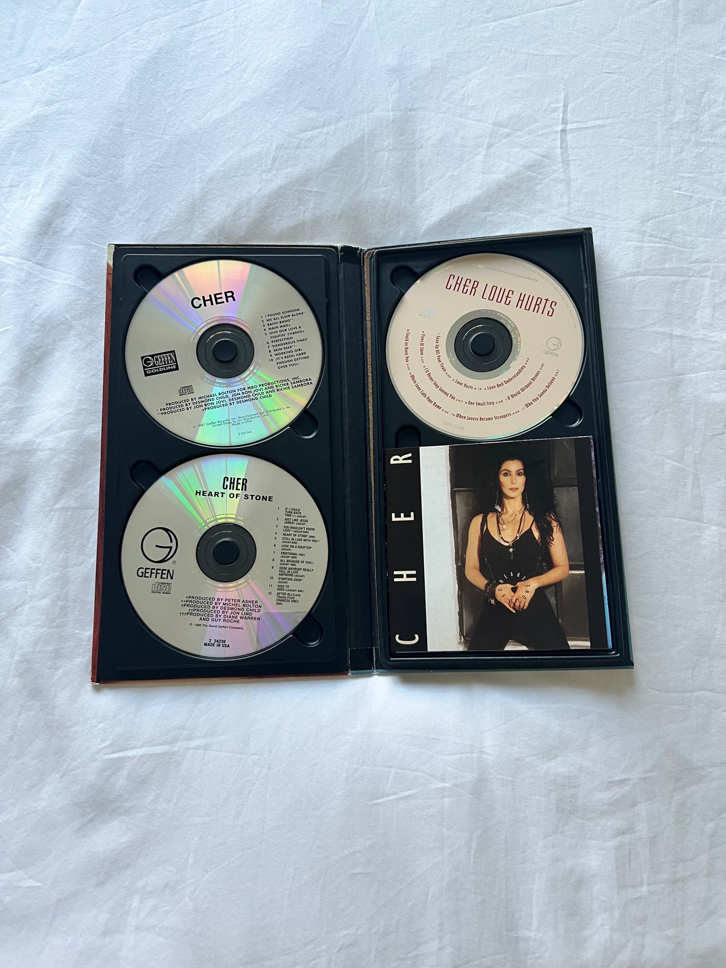 cher chronicles 3 classic albums cd box set - 2005