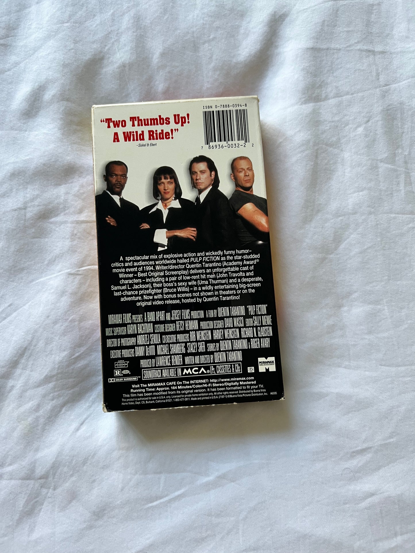 pulp fiction vhs