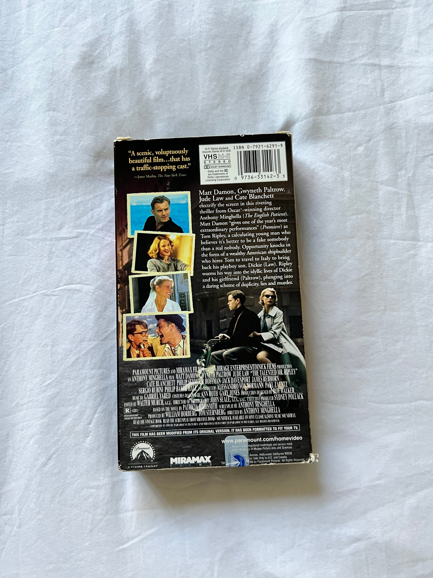 the talented mr. ripley vhs